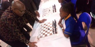 Middelburg’s Amahle Zulu plays Zuma at chess tournament Middelburg's Amahle Zulu plays Zuma at chess tournament