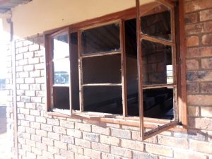 Residents shut down falling JS Moroka school