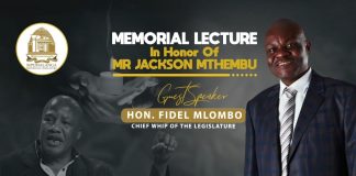 WATCH: Legislature’s Fidel Mlombo delivers Jackson Mthembu memorial lecture
