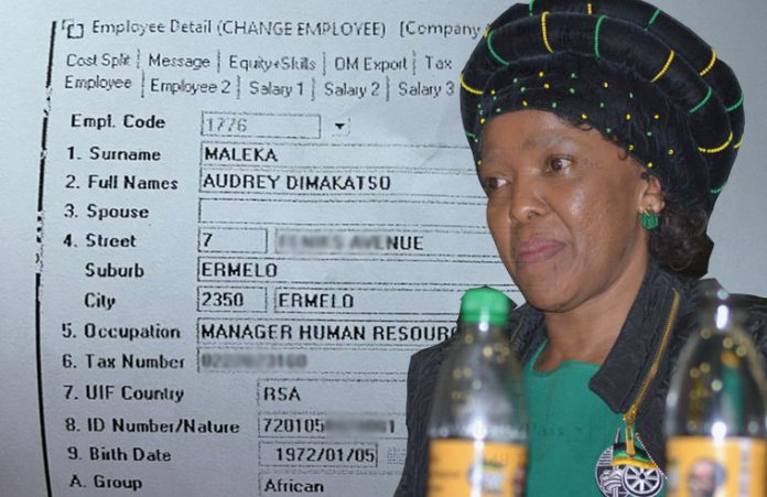 Audrey Maleka's Msukaligwa ghost salary