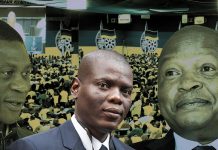 David Mabuza fishing in RET waters David Mabuza fishing in RET waters